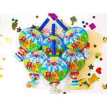 Load image into Gallery viewer, Numeric Blocks Party Blowers Party Favors Party Blowouts
