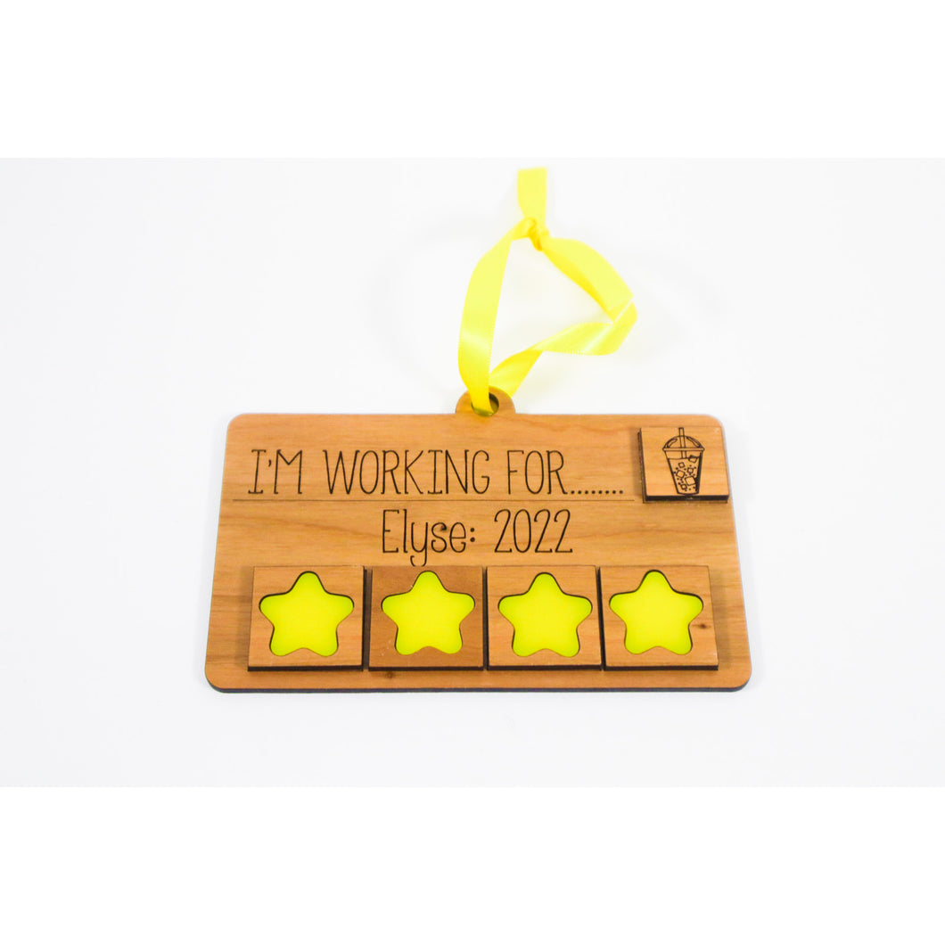 ABA Therapist Token Board Ornament